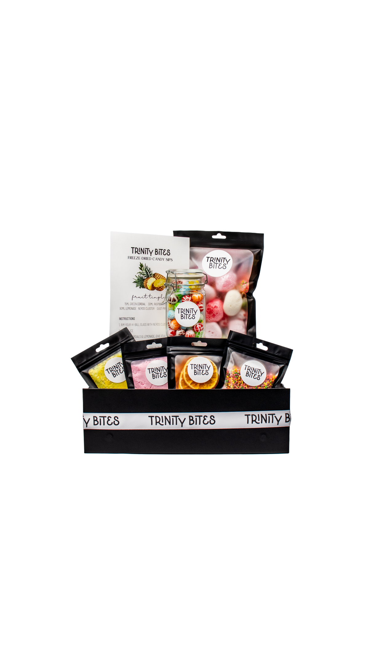 Trinity Candy Trinity Bites Freeze-Dried Candy Lollies ‘Crunch and Sip kit’ **NEW**